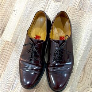 Cole Haan Caldwell Oxfords Dark Burgundy Leather Dress Shoes size 11